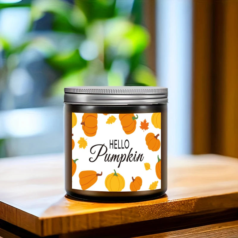 AutumnGlow - Bougie en cire de soja parfumée avec arôme d'automne