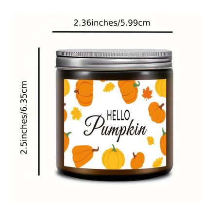 AutumnGlow - Bougie en cire de soja parfumée avec arôme d'automne