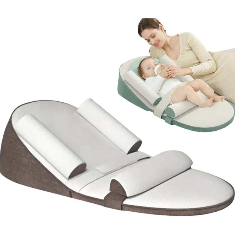 BABY DREAM SUPPORT – Side Sleeper Pillow with Anti-Reflux Inclination for Newborns
