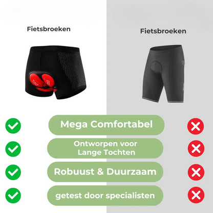 VELOCOMFORT - Gelgevoerde fietsbroek voor langeafstandscomfort