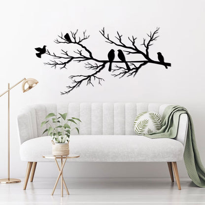 BIRDWING ART – Metal Wall Decoration with Birds for Elegant Living