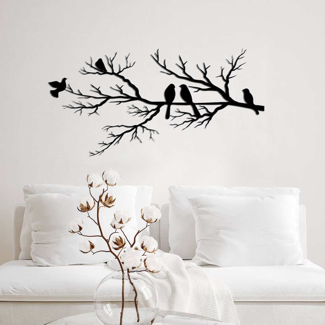 BIRDWING ART – Metal Wall Decoration with Birds for Elegant Living
