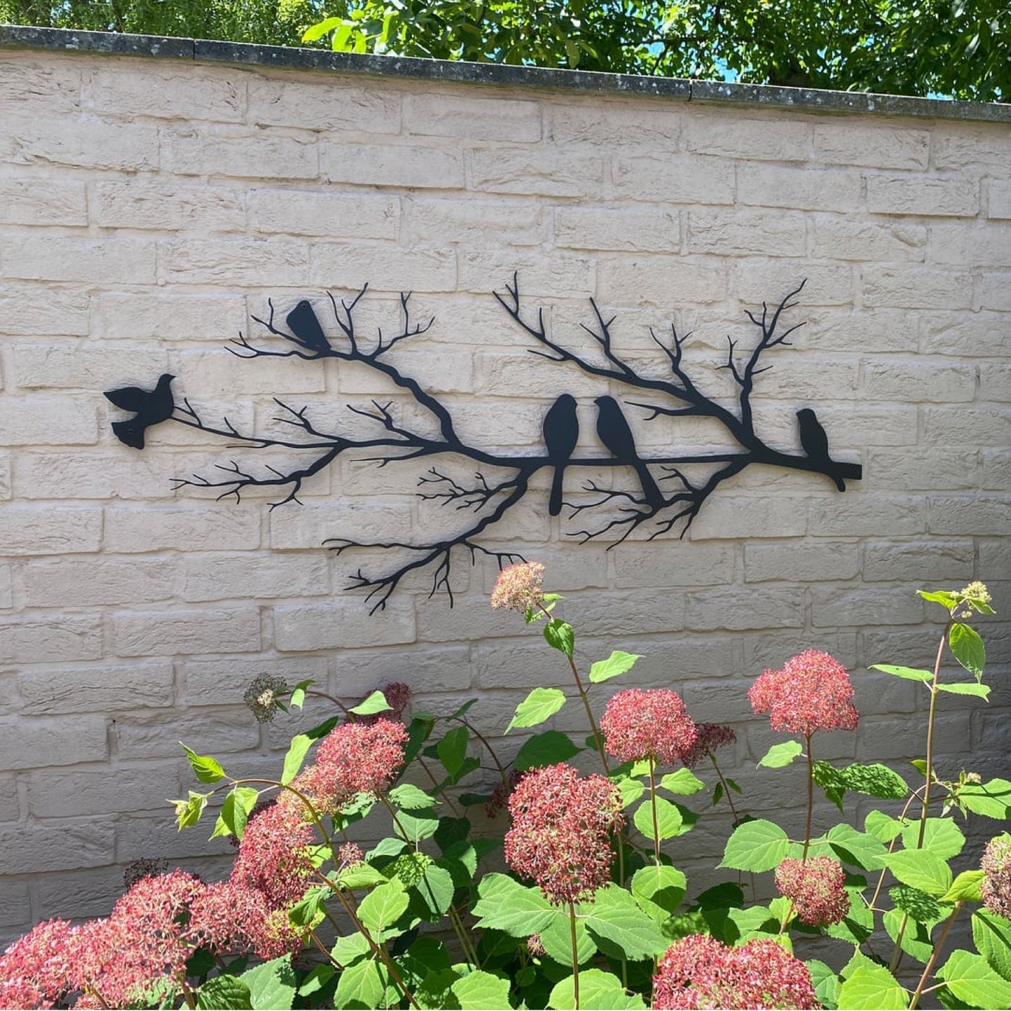 BIRDWING ART – Metal Wall Decoration with Birds for Elegant Living