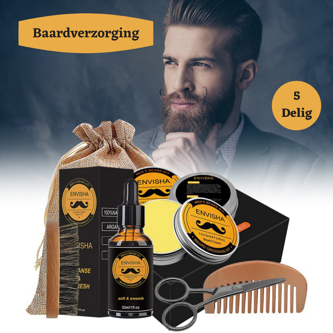  Bartboost beard growth set with micronal technology, beard oil and care products for healthy skin-3
