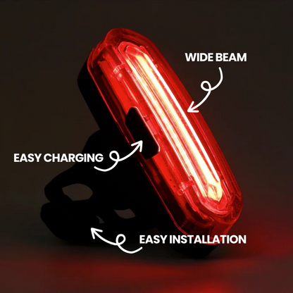 Lightup - Luce per bicicletta a LED ricaricabile per una visibilità ottimale