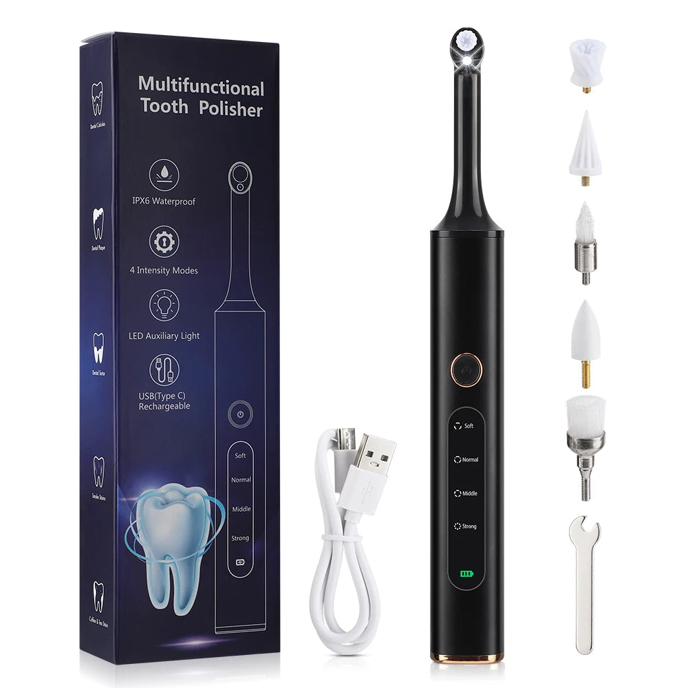 Brightsmile-5-in-1 wireless dental polisher for bright white teeth 0