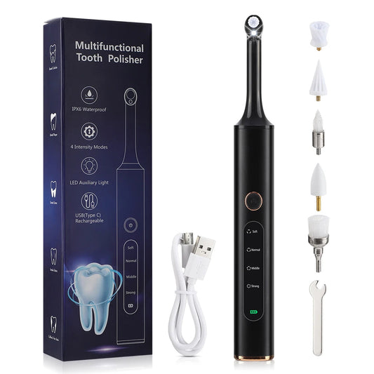 Brightsmile-5-in-1 wireless dental polisher for bright white teeth 0