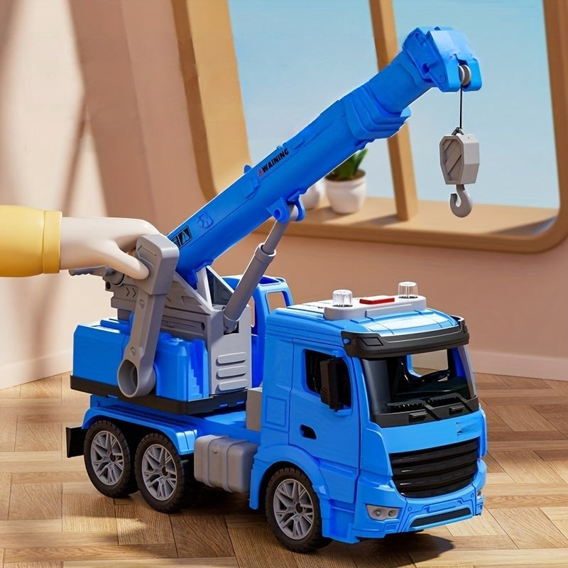 BuildPlay - Kraanvrachtwagen Speelgoed met Licht & Geluid