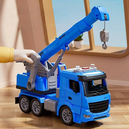 BuildPlay - Kraanvrachtwagen Speelgoed met Licht & Geluid
