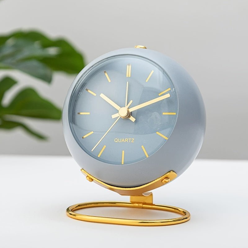 Buzzley – Réveil analogique rétro avec mouvement silencieux