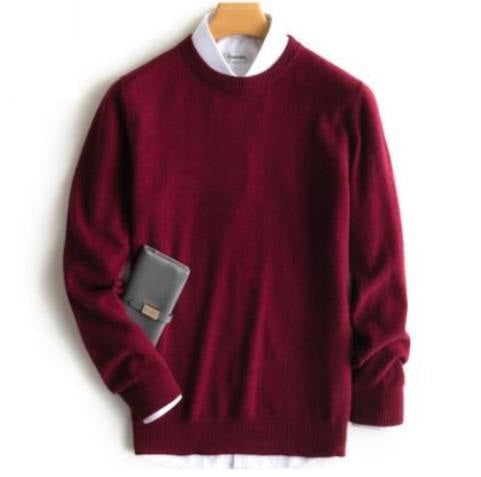 CASHMERE CLASSIC - Pull en cachemire pour hommes pour le style et le confort