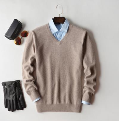 CASHMERE CLASSIC - Pull en cachemire pour hommes pour le style et le confort