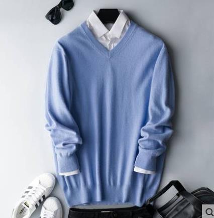 CASHMERE CLASSIC - Pull en cachemire pour hommes pour le style et le confort