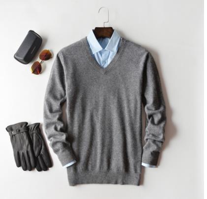 CASHMERE CLASSIC - Pull en cachemire pour hommes pour le style et le confort