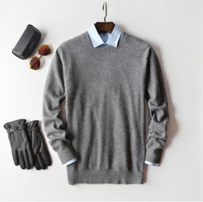 CASHMERE CLASSIC - Pull en cachemire pour hommes pour le style et le confort