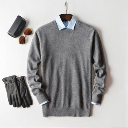 CASHMERE CLASSIC - Pull en cachemire pour hommes pour le style et le confort