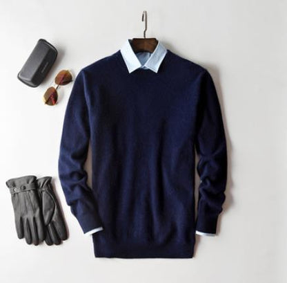 CASHMERE CLASSIC - Pull en cachemire pour hommes pour le style et le confort