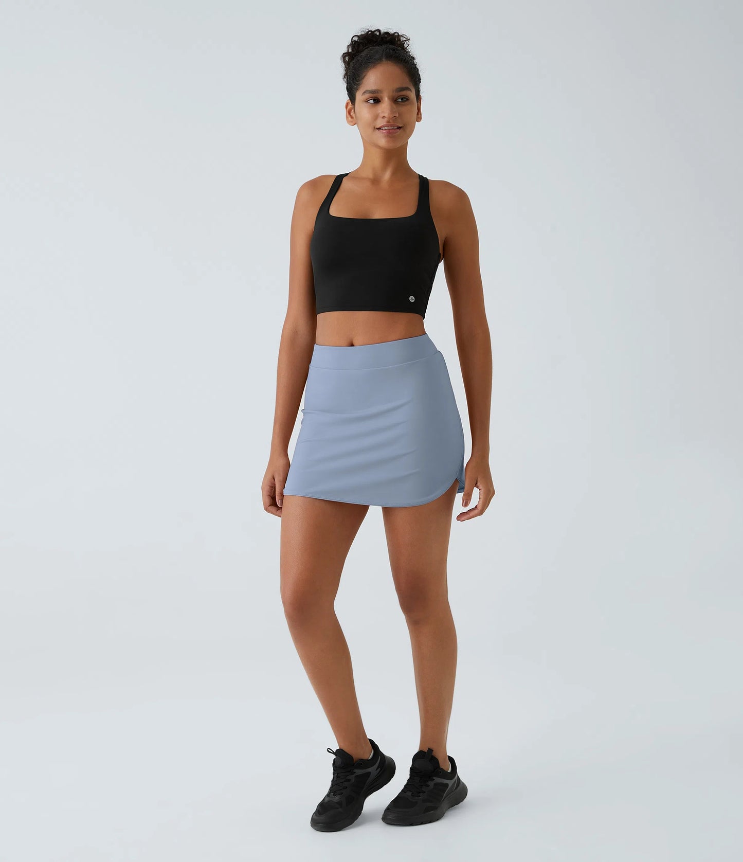 CLARITY Golf Rok - Micro Mini met Ingebouwde Shorts & SoftlyZero Verkoelende Stof
