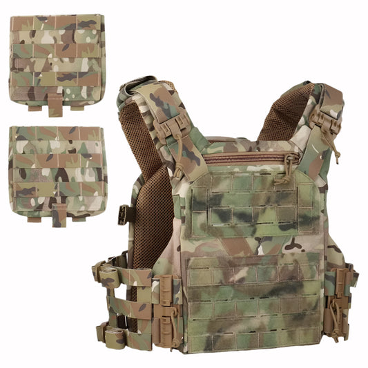 Tactical Armor Carrier - Modulare Schutzweste mit Quick-Release & Molle System