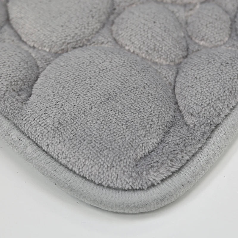 Softura – 3-Piece Non-Slip Bathroom Mat Set with Comfort & Style