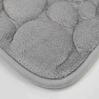 Softura – 3-Piece Non-Slip Bathroom Mat Set with Comfort & Style