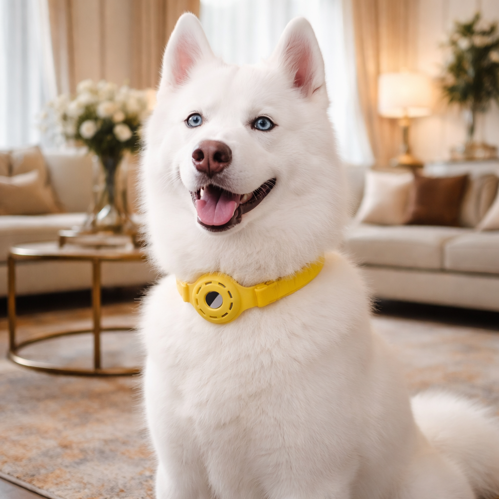 TAGLOOP PETNOVA – Säädettävä silikoninen lemmikkikaulapanta Apple Airtag -seurantaan