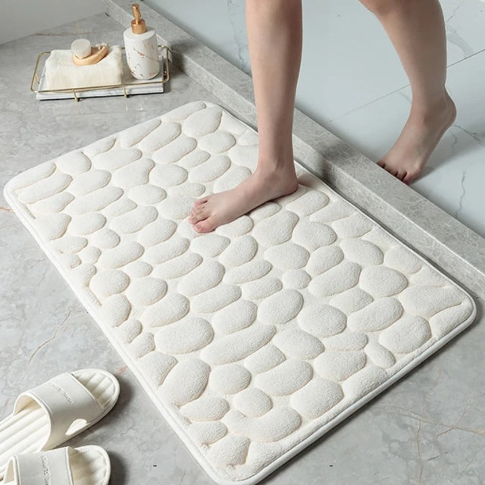 CloudStep Bath Mat-Ultraich bathing mat with fast water intake & anti-slip coating 0