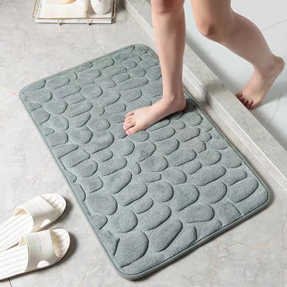 CloudStep Bath Mat-Ultraich bathing mat with fast water intake & anti-slip coating 1