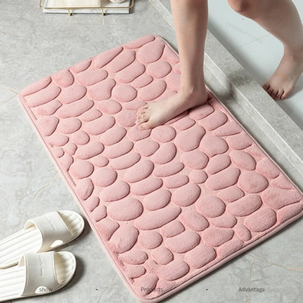 CloudStep Bath Mat-Ultraich bathing mat with fast water intake & anti-slip coating 3