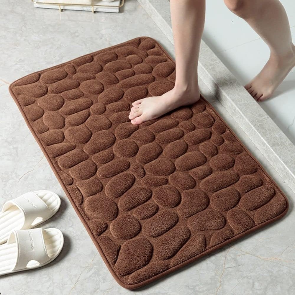 CloudStep Bath Mat-Ultraich bathing mat with fast water intake & anti-slip coating 4