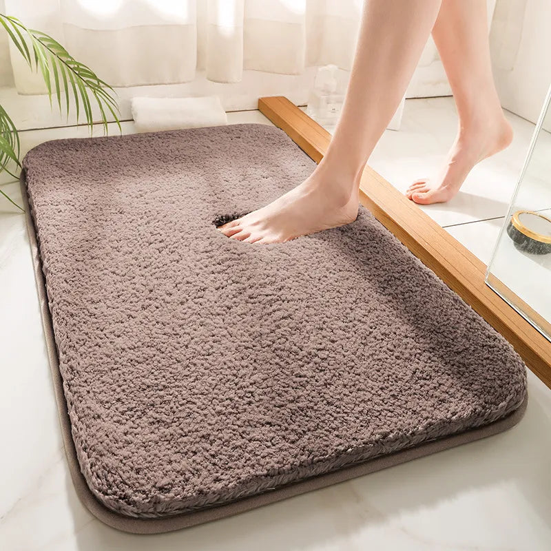 Cloudluxe Bath Mat-Super-thick luxury bath mat with ultra-wicked surface & non-slip underside 2