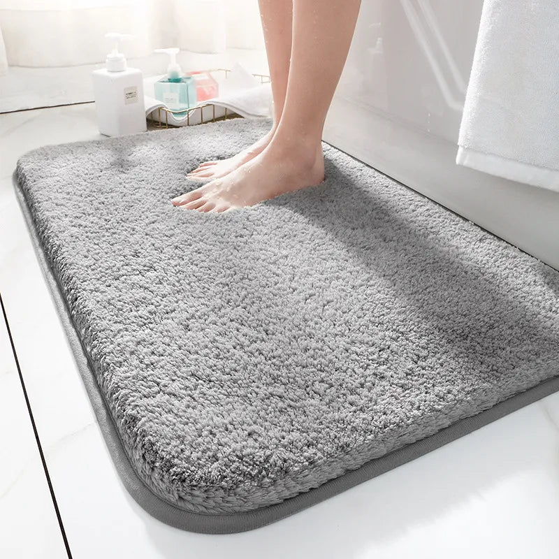 Cloudluxe Bath Mat-Super-thick luxury bath mat with ultra-wicked surface & non-slip underside 4