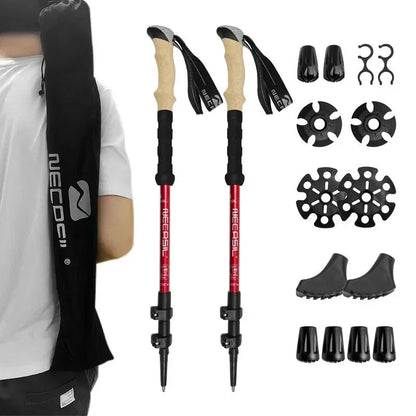 NECASIL – Collapsible Trekking Poles for Stable Hiking Support