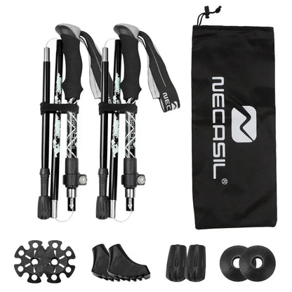 NECASIL – Collapsible Trekking Poles for Stable Hiking Support