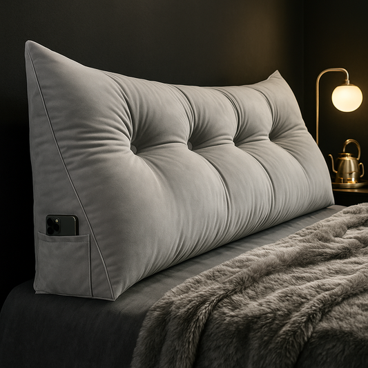 Cuscino a cuneo ComfortRest – Supporto ergonomico per la schiena per letto e divano