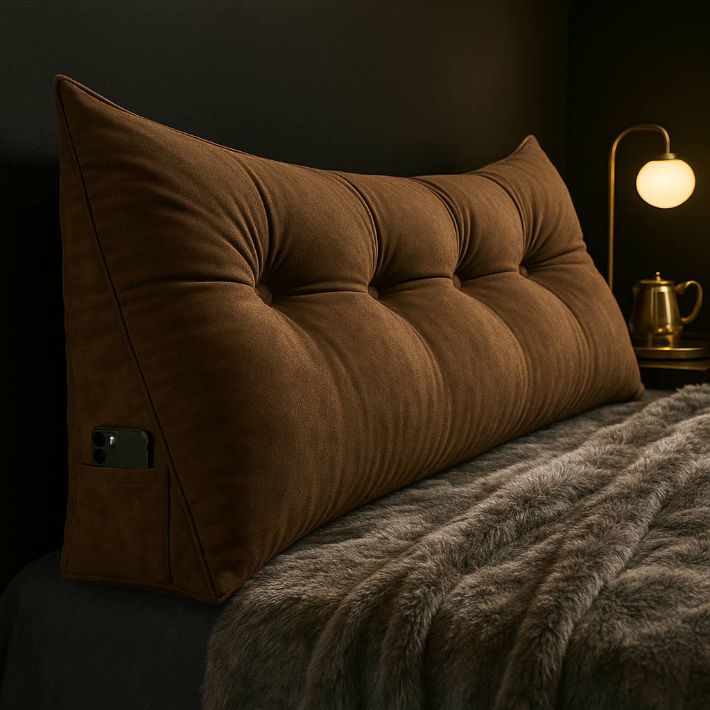 Almohada cuña ComfortRest – Soporte ergonómico para la espalda para cama y sofá