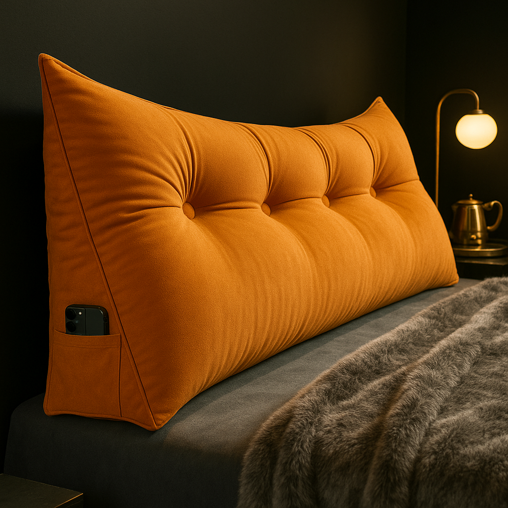 Almohada cuña ComfortRest – Soporte ergonómico para la espalda para cama y sofá
