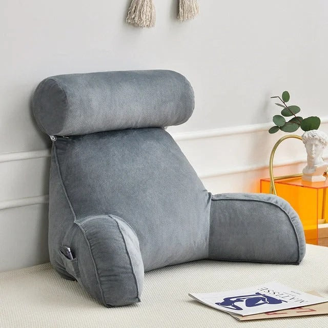 ComfyBack – Soporte ergonómico para la espalda con reposabrazos y reposacabezas