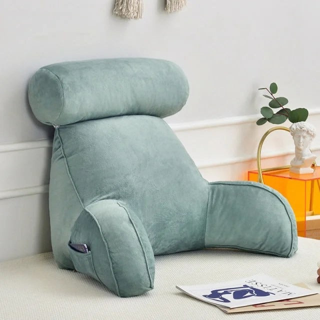 ComfyBack – Soporte ergonómico para la espalda con reposabrazos y reposacabezas