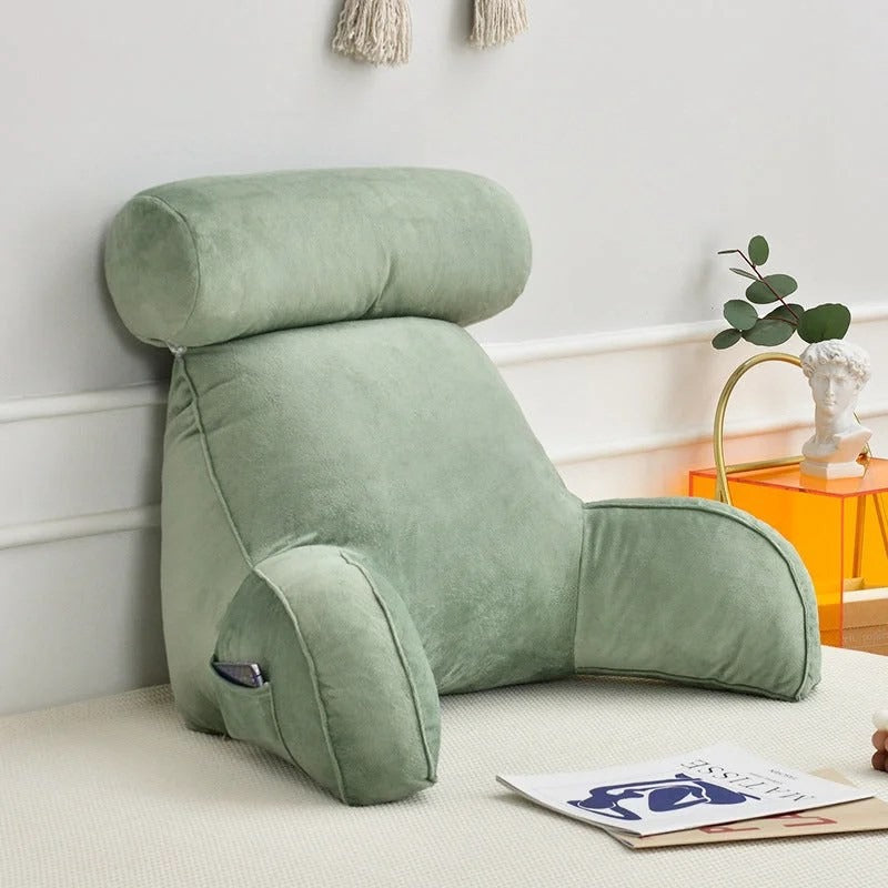 ComfyBack – Soporte ergonómico para la espalda con reposabrazos y reposacabezas