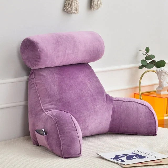 ComfyBack – Soporte ergonómico para la espalda con reposabrazos y reposacabezas