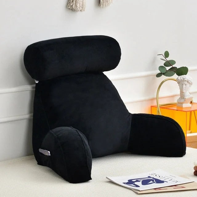 ComfyBack – Soporte ergonómico para la espalda con reposabrazos y reposacabezas