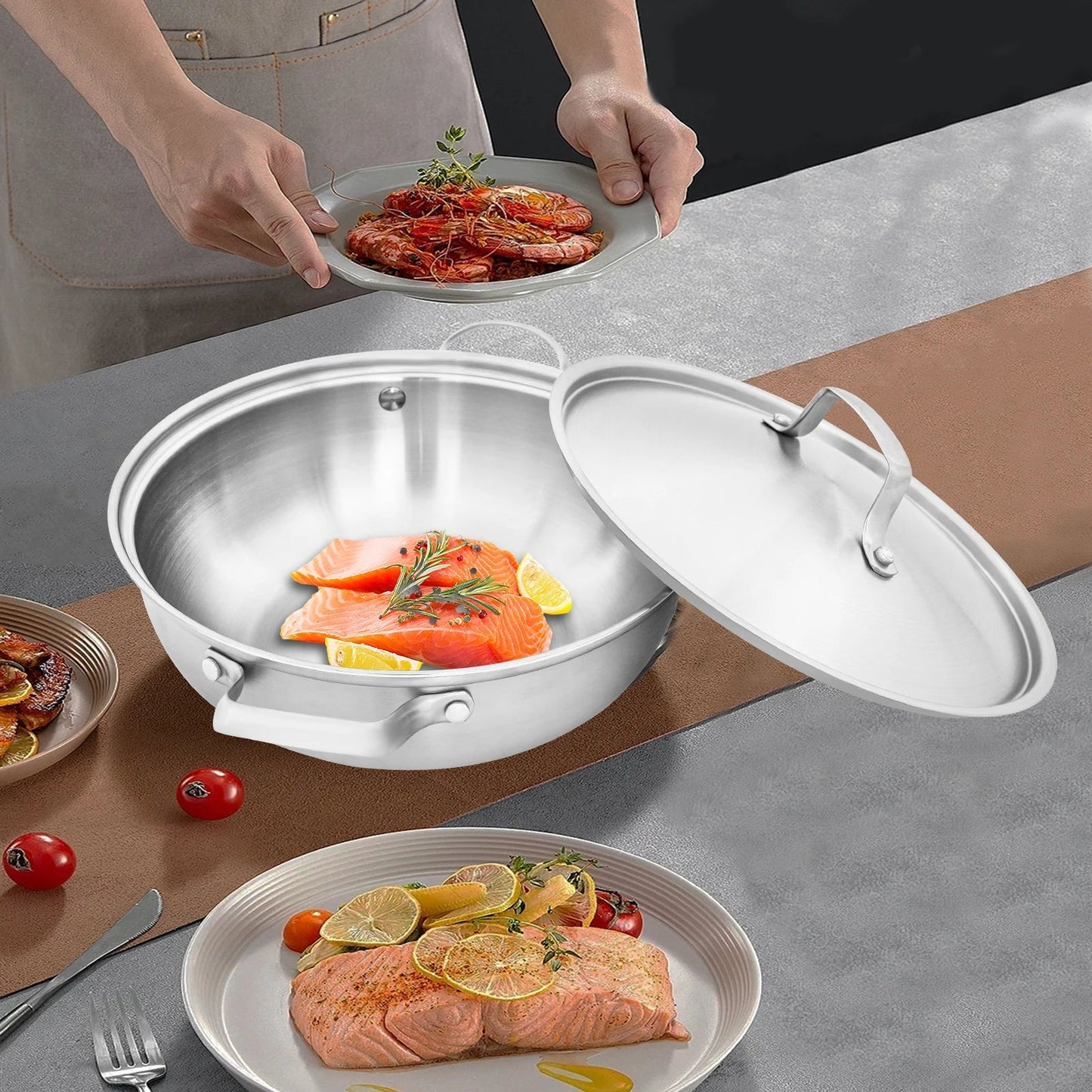 CookMaster – Nerezový varný hrniec 26 cm pre všetky typy sporákov