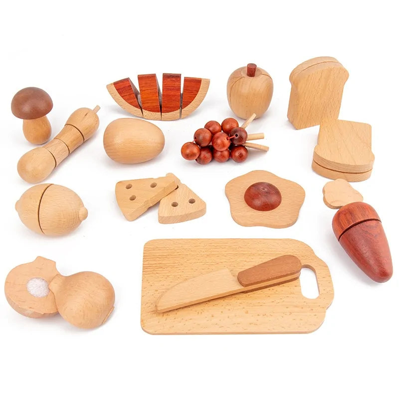 Cook'nTimber - Cocina infantil de madera con diseño de tronco de árbol