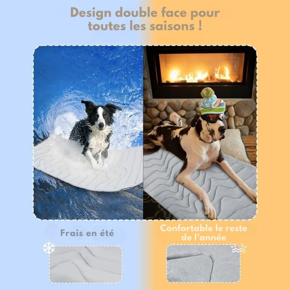 Coolpaws cooling mat - self -cooling dog carpet for hot summer days 5