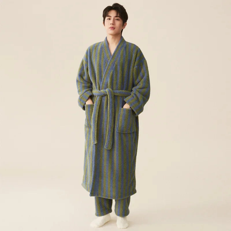 Ensemble CozyBond – Pyjamas en flanelle douillets pour couples