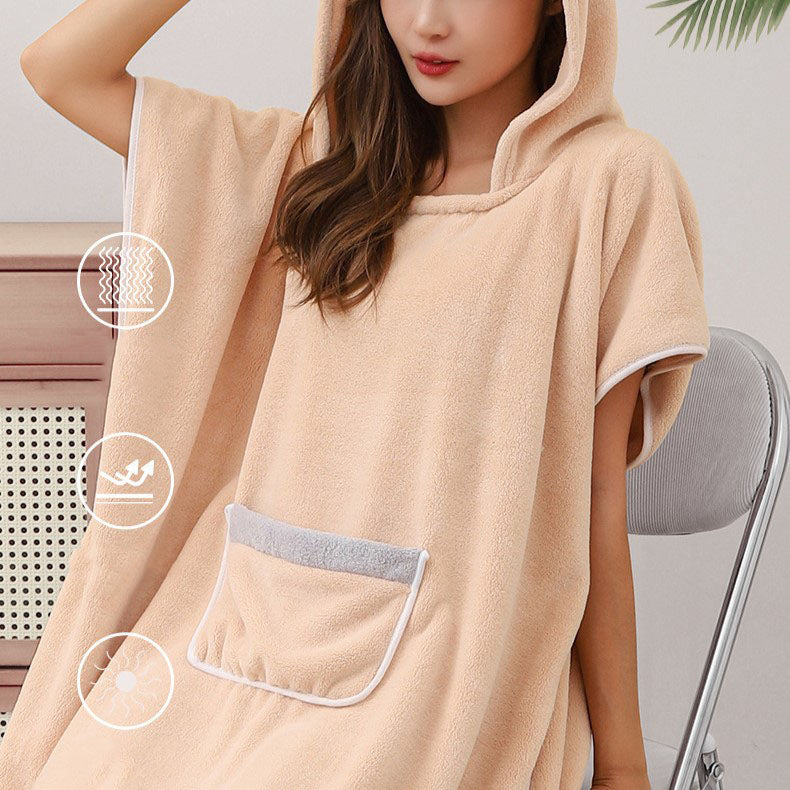 CozyDry - Peignoir en microfibre à séchage rapide