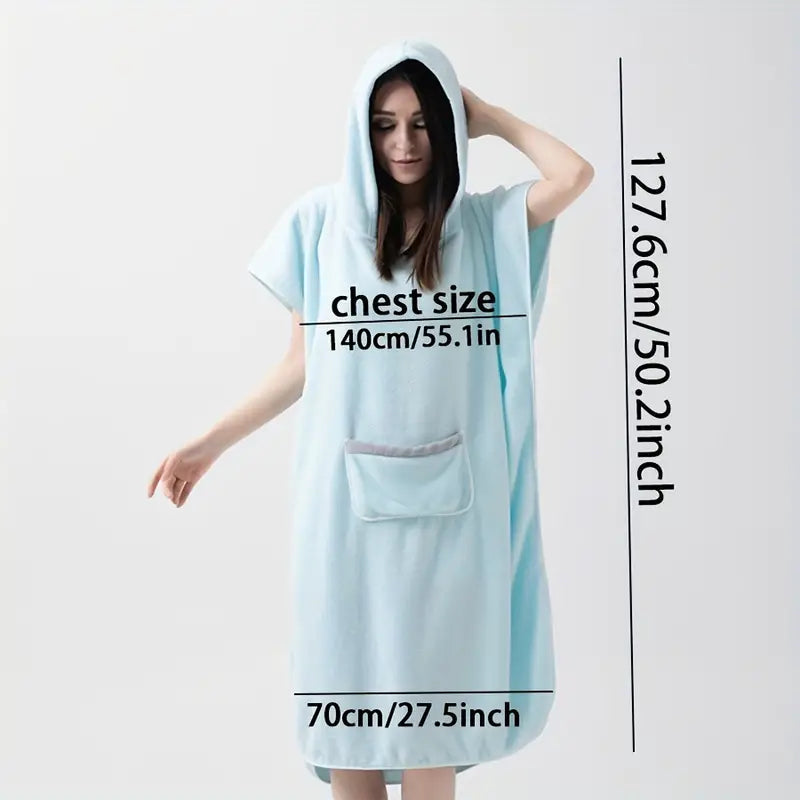 CozyDry - Peignoir en microfibre à séchage rapide