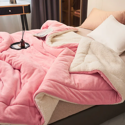 CozyLuxe – Manta de forro polar lujosa para comodidad y calidez