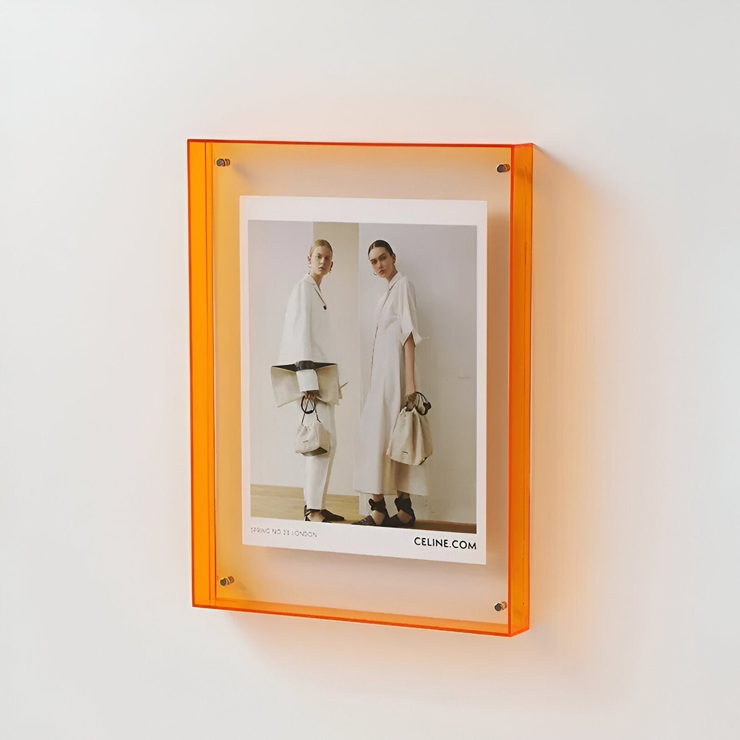 Crystaframe - transparent acrylic picture frame for modern image presentation 10